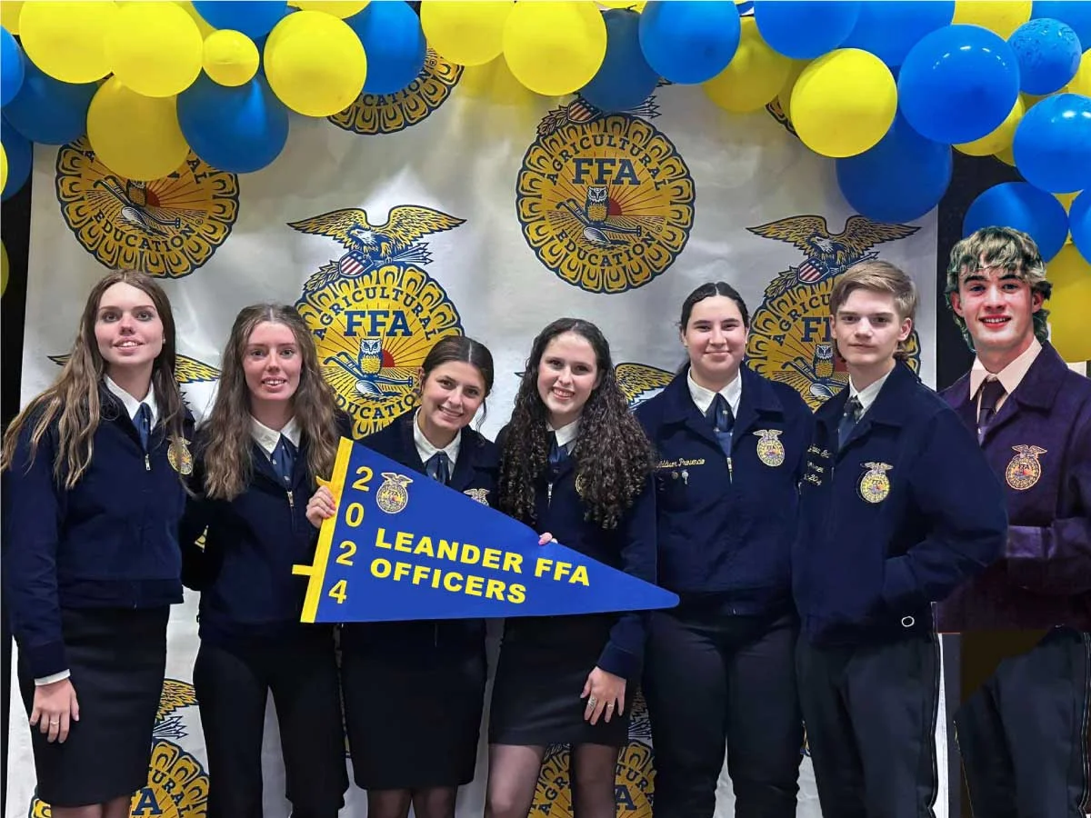 Leander FFA student officers